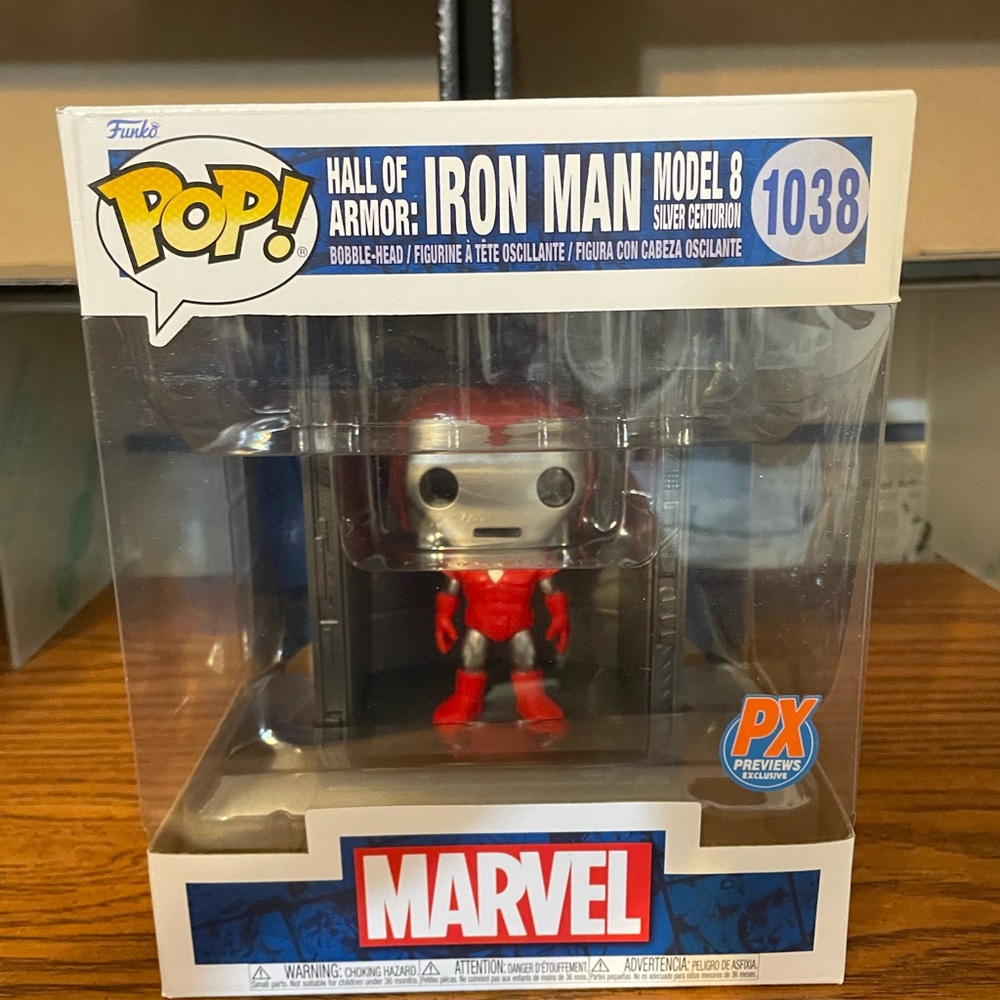 Funko Pop Marvel Iron Man Hall of Armor: Model 8.